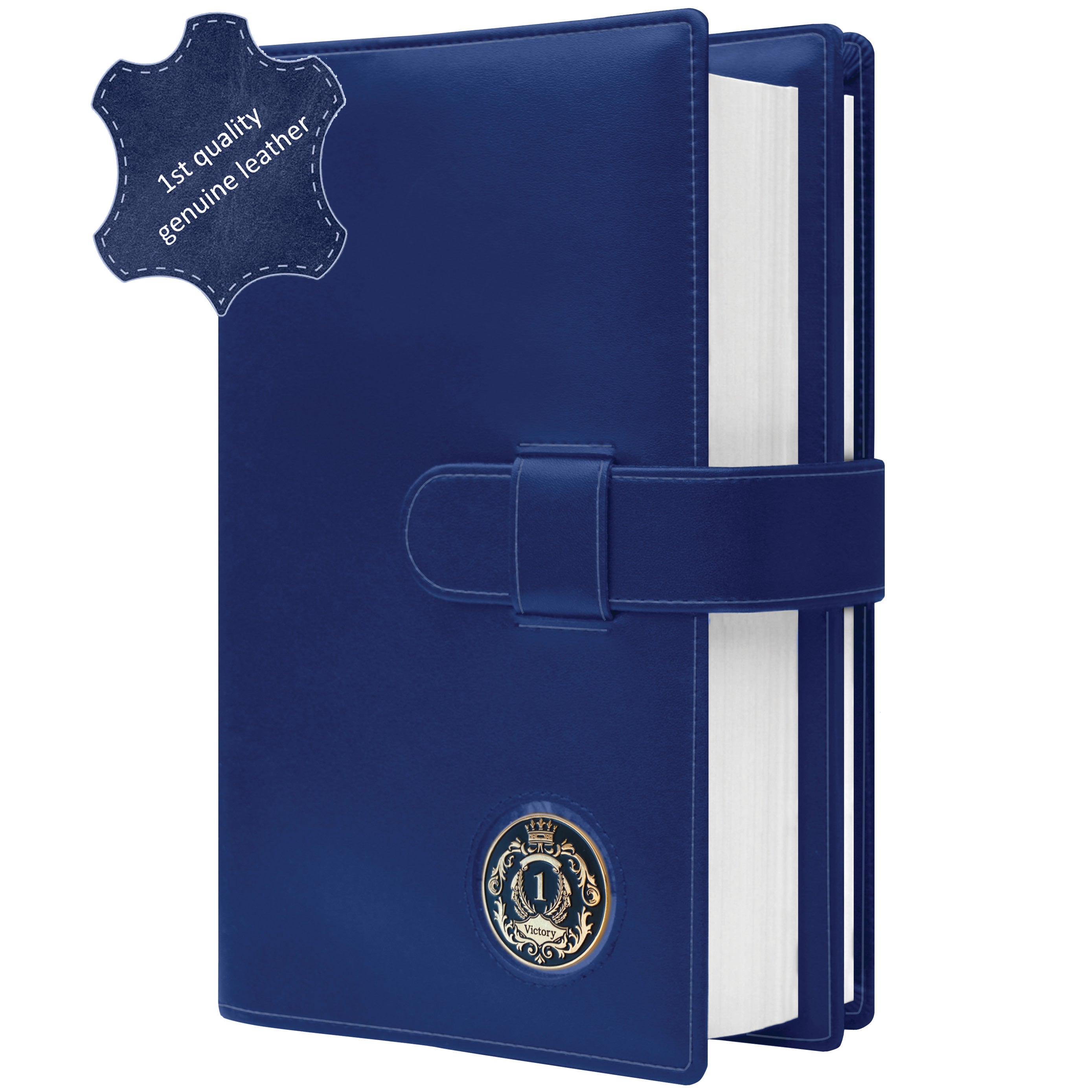 Genuine Leather Double AA Big Book Cover & 12 Steps & 12